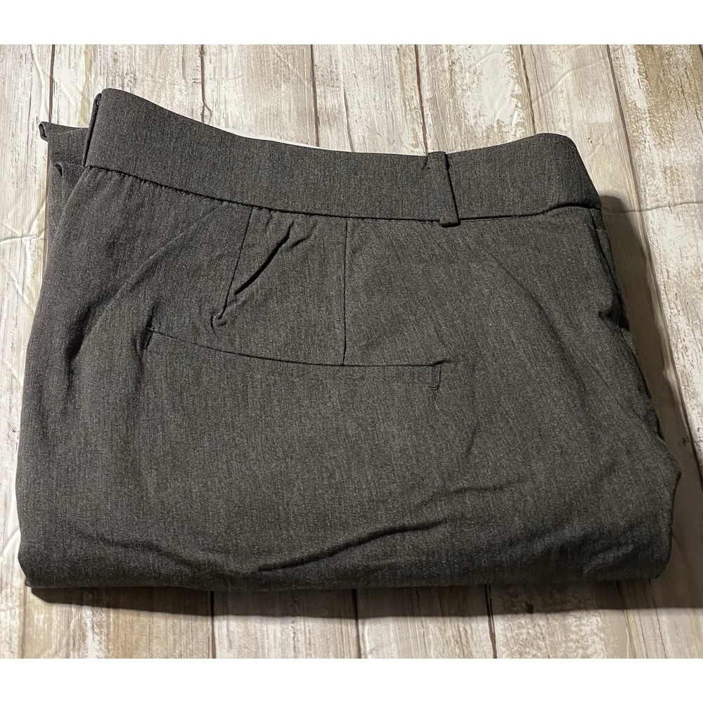 Liz Claiborne Amy Classic Straight Leg Gray Pants Plus Womens Sz 22W NWT Org $54